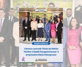Maria Matogrosso Costa recebe Título de Mérito Mulher Cidadã Paragominense